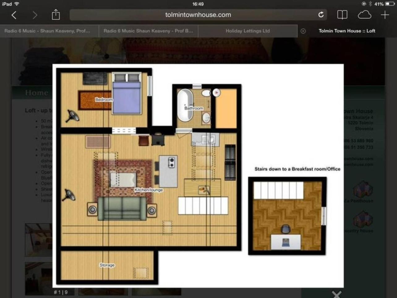 Tolmin Center Apartments Townhouse & Loft Extérieur photo